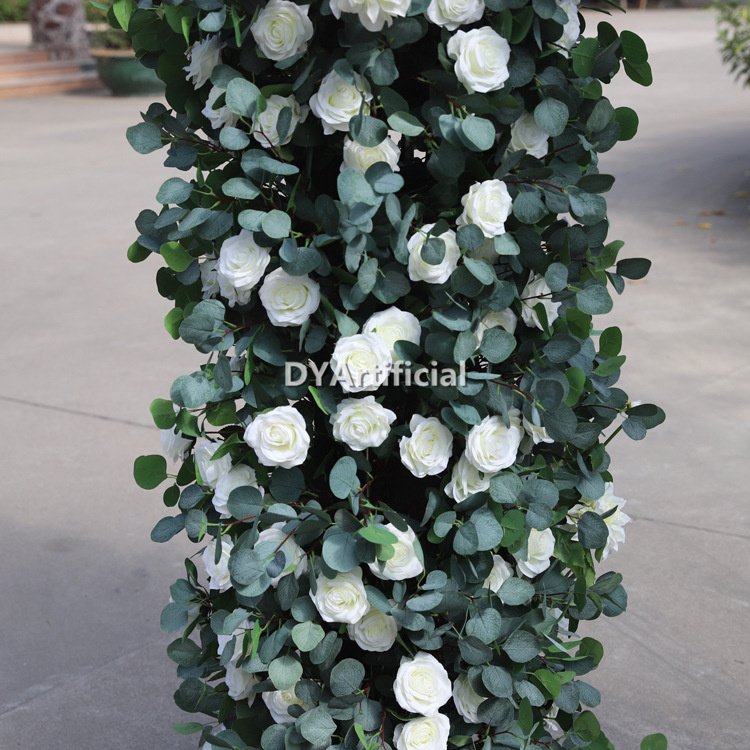 tbi 12 customized artificial greenery foliages and flowers arch 16