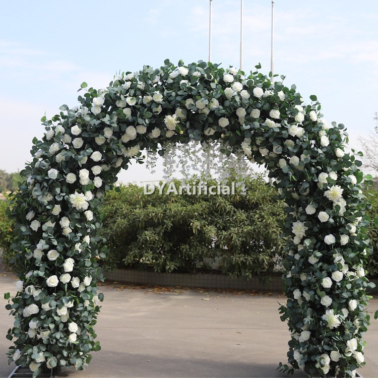 tbi 12 customized artificial greenery foliages and flowers arch 2