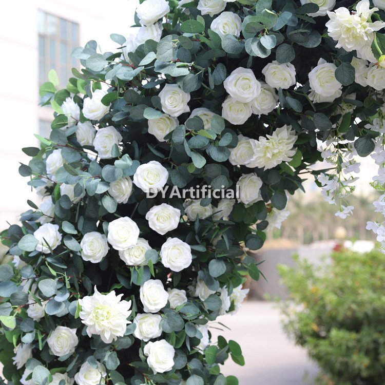 tbi 12 customized artificial greenery foliages and flowers arch 3