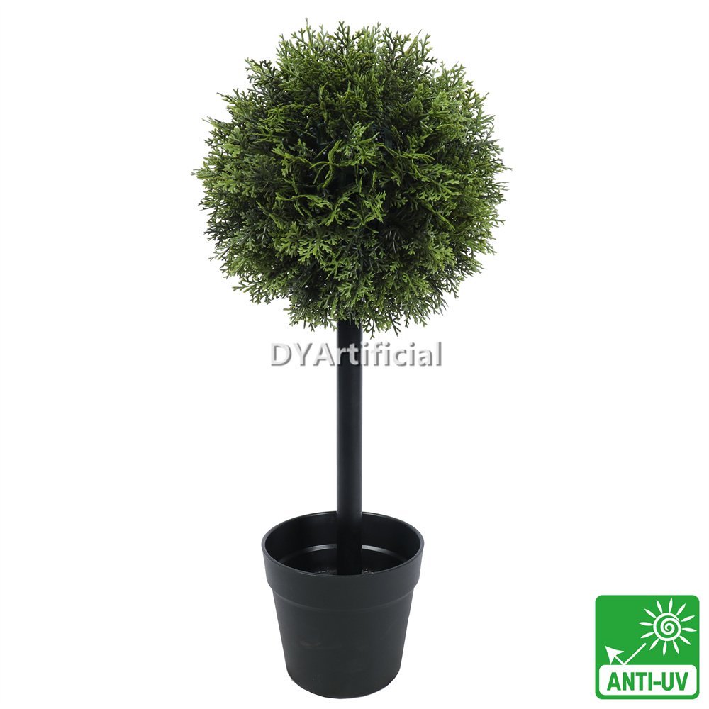 Artificial Cypress Single Ball Topiary Outdoor 60CM