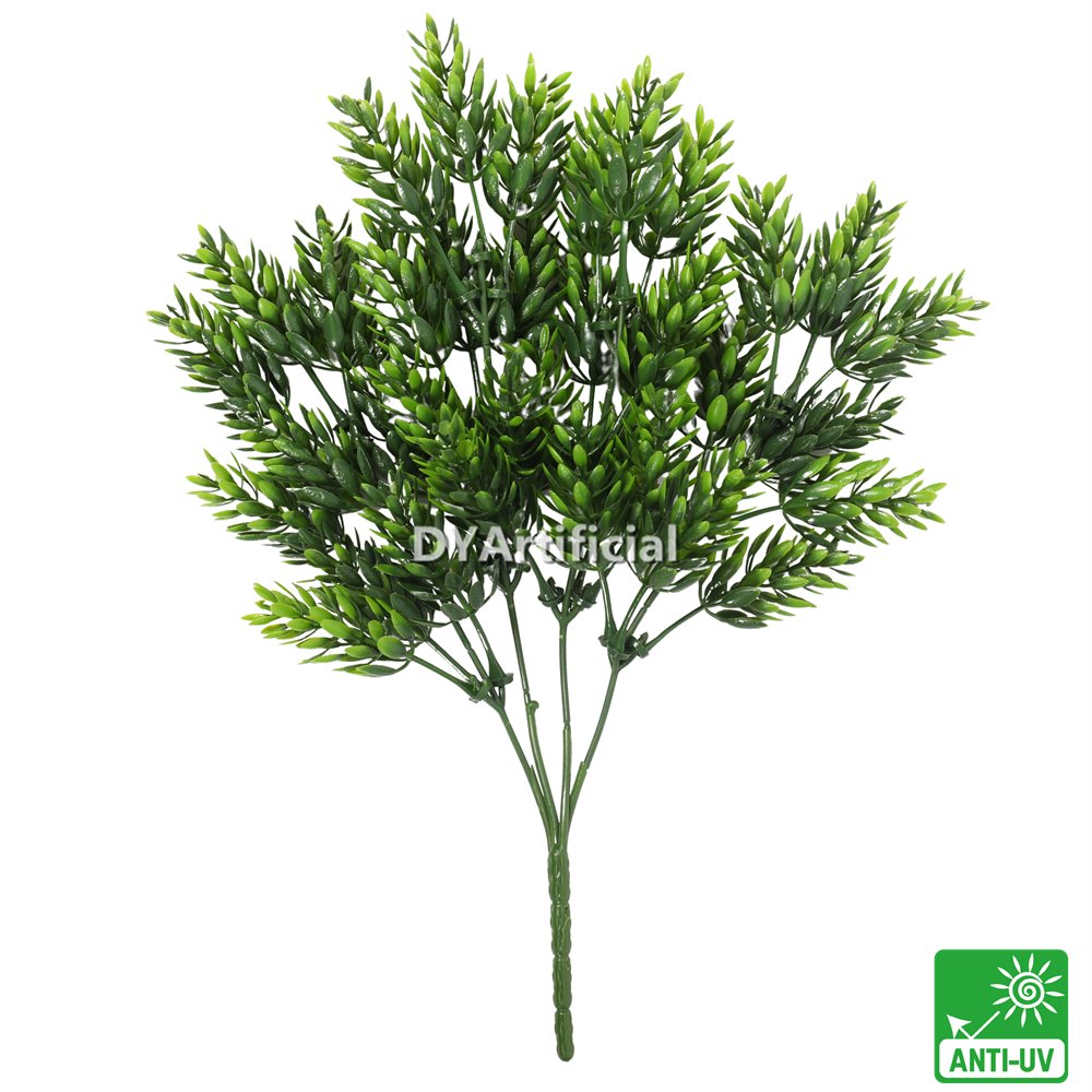 dlvs 381 green pine foliages 31cm length outdoor uv