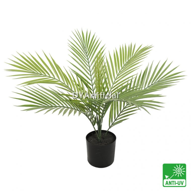 Artificial Mini Palm Tree 62CM Indoor Outdoor DYArtificial