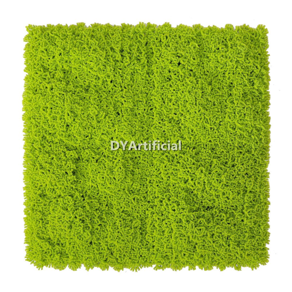 tnb 77c artificial moss panel river light green 100x100cm