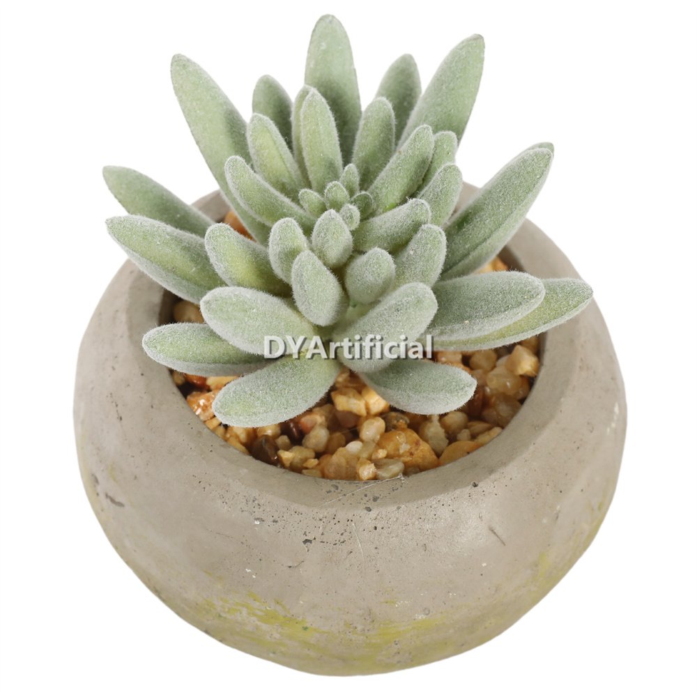 dyjt 16 e artificial succulent plants in pots 9.5cm 2