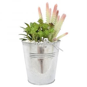 dyjt 2 b artificial succulent plants in pots 25cm