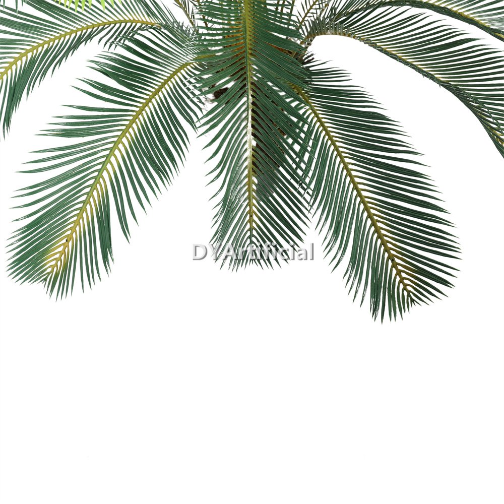tci 21 110cm height artificial cycas tree indoor 24 leaves 4