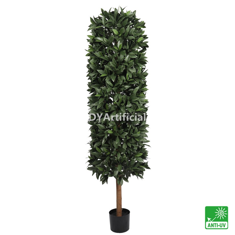 tkcb 42 180cm height artificial bay laurel column tree outdoor b