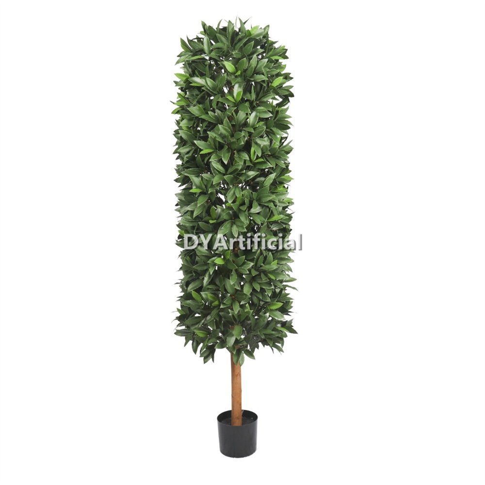 tkcb 42 180cm height artificial bay laurel column tree outdoor