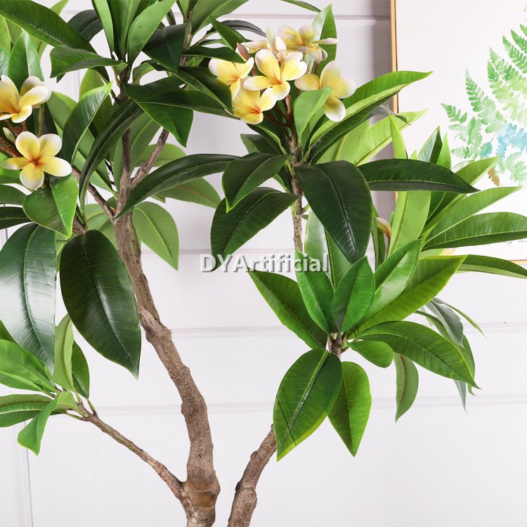 TCC-179 150CM Height Artificial Frangipani Tree White Flowers Indoor 1