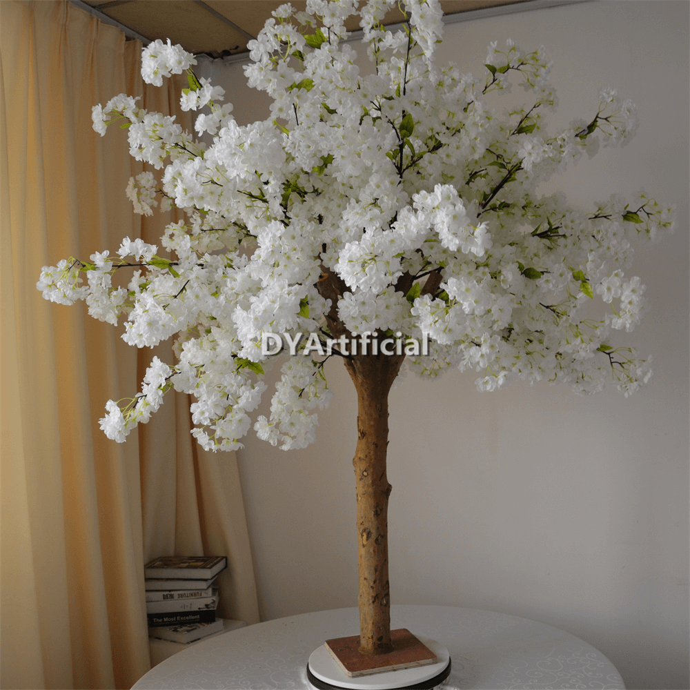 artificial flower backdrop & artificial trees for wedding (2)