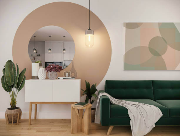 plants in shelves with vase holders