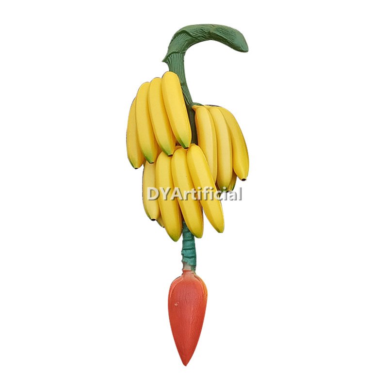 td 52 artificial banana fruit 75cm length yellow