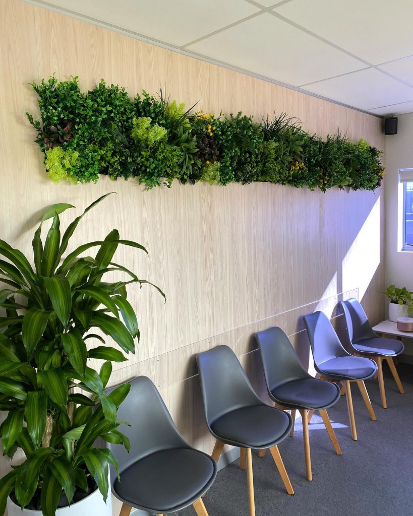 artificial plants wall panel by dyartificial