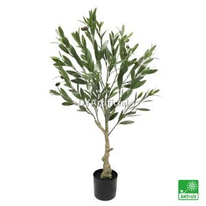 tkco 39 90cm outdoor uv protection artificial olive tree 151 leaves