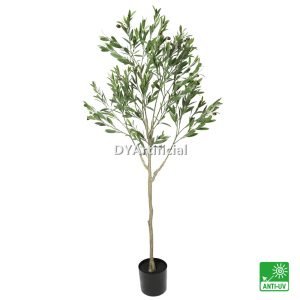 tkco 42 180cm outdoor uv protection artificial olive tree 382 leaves