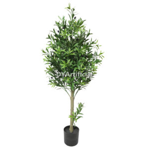 127CM Height Premium all PE Artificial Olive Tree in Green Color Outdoor UV Protected