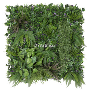 Lush Spring Hanging Artificial Green Wall Panel Outdoor UV 100x100CM