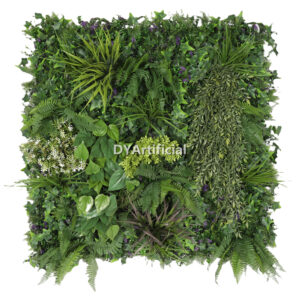 Lush Spring Hanging Fern Artificial Green Wall Panel Outdoor UV 100x100CM