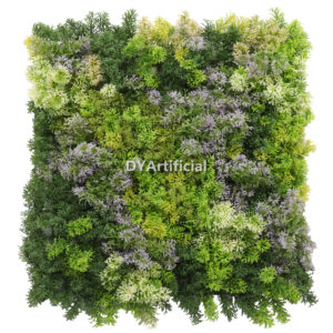 PE Moss Color Artificial Green Wall Panel 50x50CM Outdoor UV