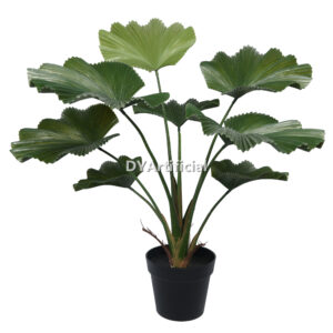 Artificial Ruffled Fan Palm 95CM Height Outdoor UV Protected
