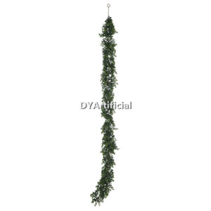 Artificial Boxwood Big Money Leaf Hanging 180CM