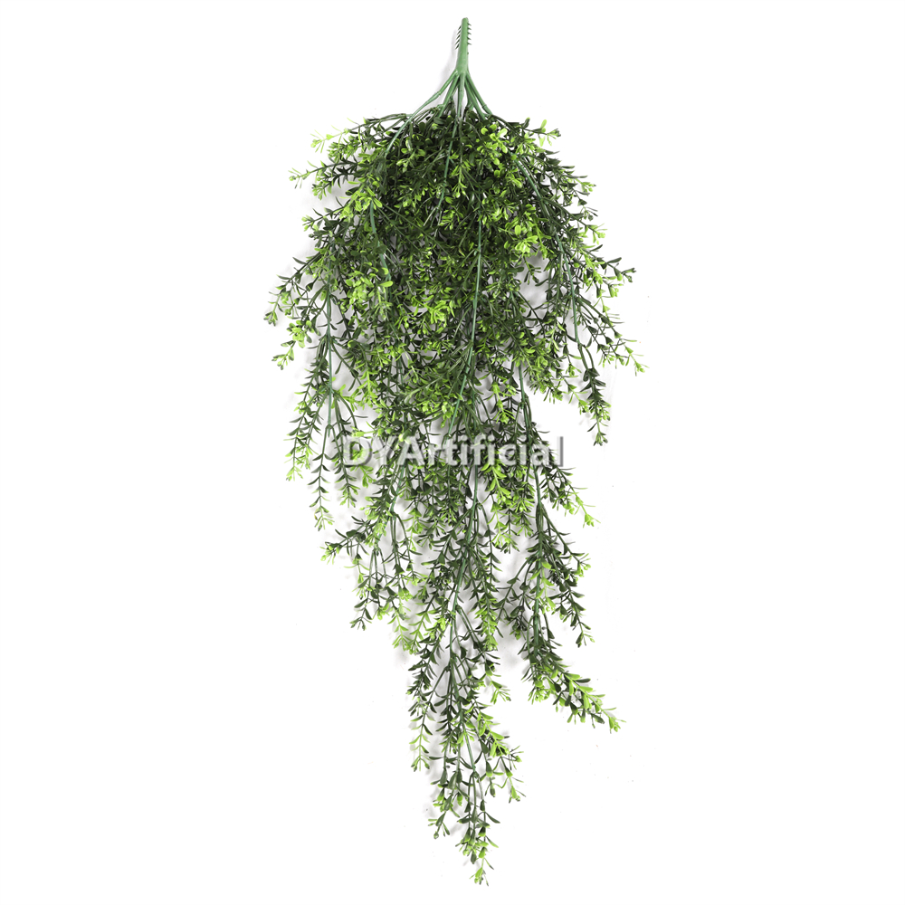 76CM Artificial Mixes Boxwood Foliages Hanging Bushes
