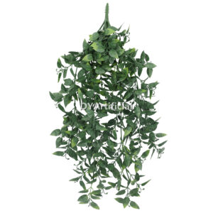 Artificial Evergreen Bush Hanging 58CM UV FR