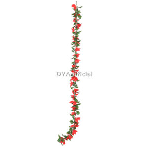 Artificial Christmas Flower Hanging 160CM Length UV