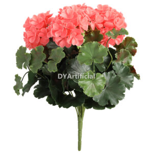 Artificial Geranium Plants 40CM Outdoor UV Protected in Pink