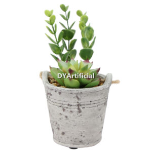 Artificial Succulent Plants in Pots 16CM