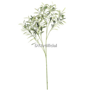 Middle Artificial Olive Tree Foliage Branh 85CM Fire Retardant