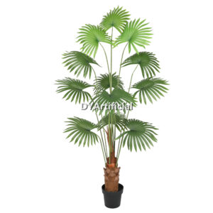 Artificial Fan Palm 180CM Height 12 Leaves Indoor