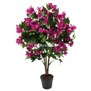 Premium Artificial Bougainvillea Dark Pink 95CM