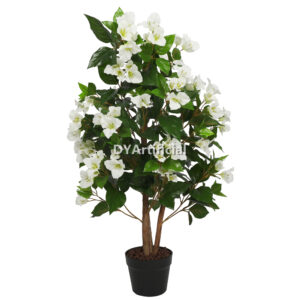 Premium Artificial Bougainvillea White 95CM