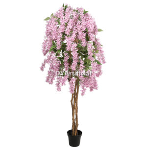 Artificial Wisteria Tree Blue Big Leaf 180CM