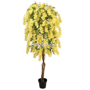Artificial Wisteria Tree Blue Big Leaf 180CM