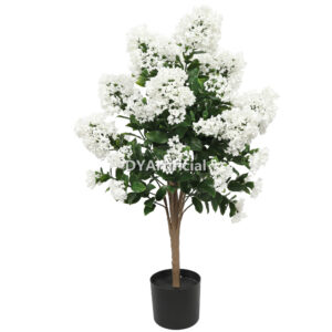 Artificial White Crape Myrtle Tree 90CM Height Outdoor UV Protected