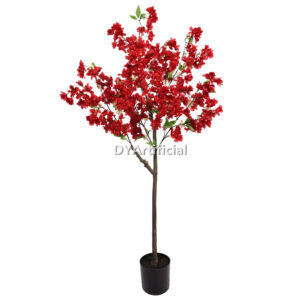 Artificial Slim Cherry Blossom Tree 150CM Red