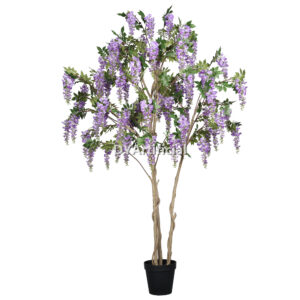 280CM Height Artificial Wisteria Tree in Purple Blue