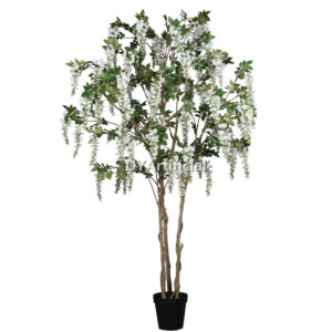 280CM Height Artificial Wisteria Tree in White