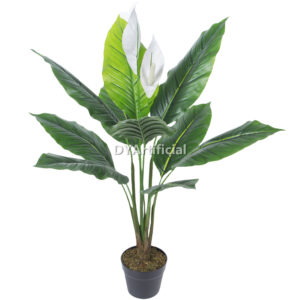 Artificial Spathiphyllum Patinii 90CM Height Indoor