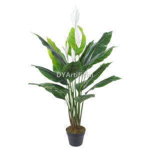 Artificial Spathiphyllum Patinii 120CM Height Indoor