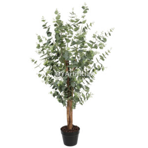 Premium Artificial Eucalyptus Classic Light Green 125CM Indoor