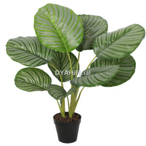 Premium Artificial Calathea Rotundifolia 60CM Height