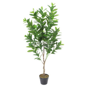 Artificial Lemon Tree Without Fruits 125CM Height Indoor