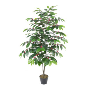 150CM Artificial Coffee Tree with Fruits Indoor