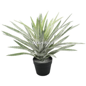 Artificial Longleaf Aloe Vera 39 Leaves 50CM Height Indoor