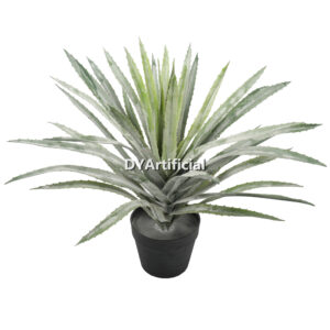 Artificial Longleaf Aloe Vera 45 Leaves 57CM Height Indoor
