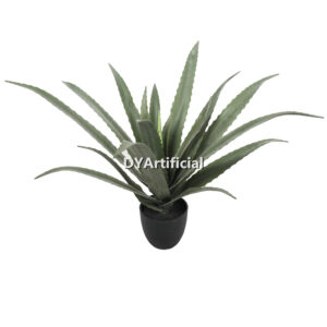 Artificial Aloe Vera Plants 19 Leaves 61CM Height Indoor