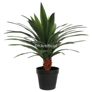 67CM Height All Green Potted Agave Plants